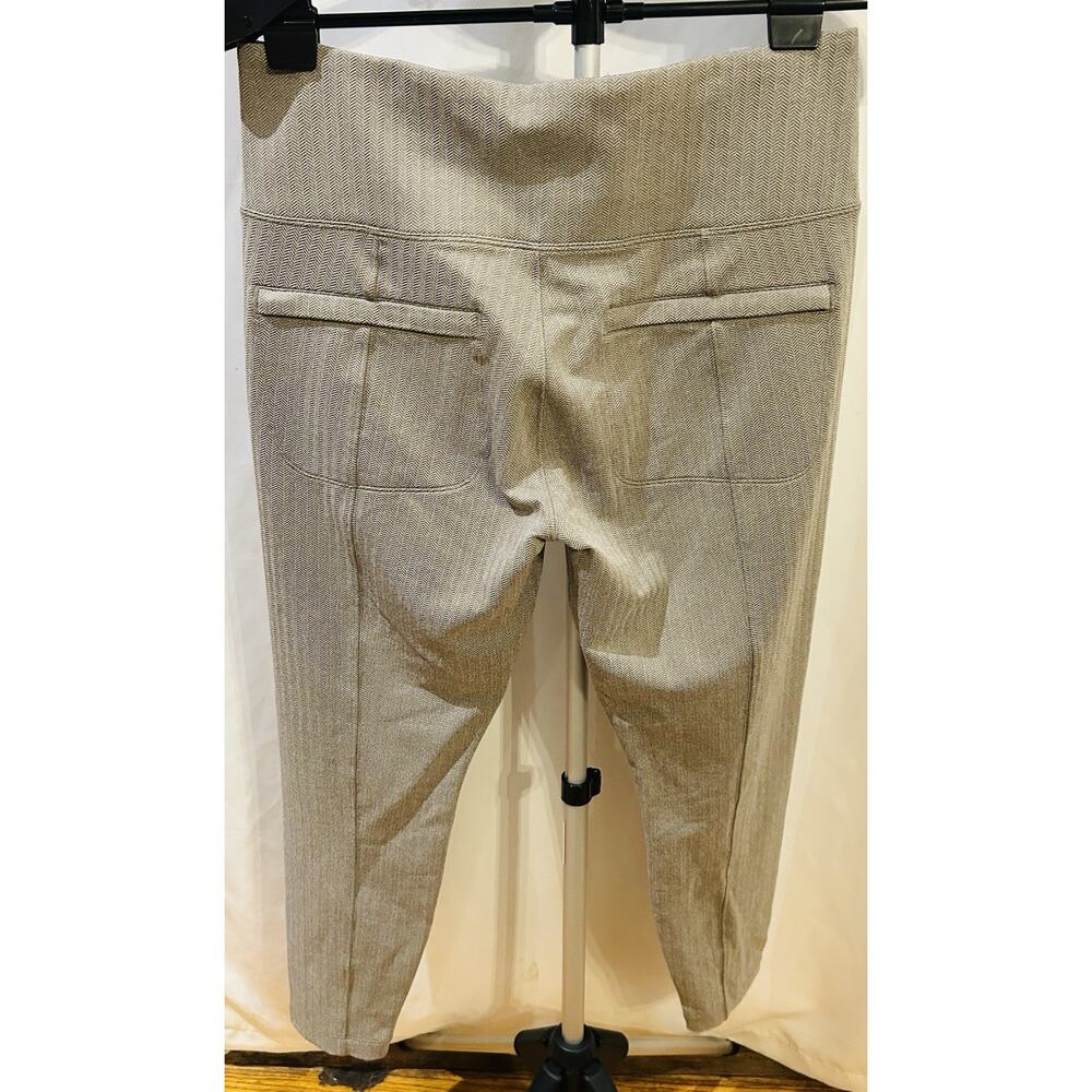 Athleta Delancey Herringbone Tights in Taupe size L - Picture 2 of 3